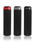 Lock On No Slip Bike Handlebar Grips With Sweat Wicking Foam For Mountain MTB BMX And Folding Bikes, 130mm long