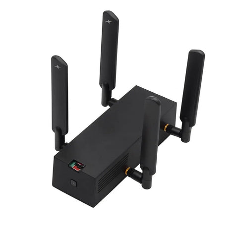 Industrial Quadcopter Drone With 5G And 4G LTE BVLOS Capability, 40 Minute Endurance, Up To 5 Pound Payload antennas detail