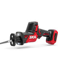 Heavy 20V Brushless Reciprocating Saw With Compact Design And Precision Control, featuring brushless motor and LED lights.