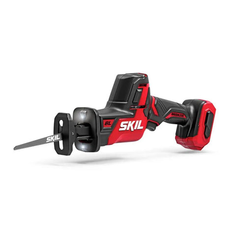 Heavy 20V Brushless Reciprocating Saw With Compact Design And Precision Control, featuring brushless motor and LED lights.