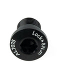 Beefy Aluminum Alloy Rear Derailleur Fixing Bolt For TX35 TZ Gear Mech Black Bike Hanger 15mm 20mm Replacement Part Top View