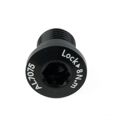 Beefy Aluminum Alloy Rear Derailleur Fixing Bolt For TX35 TZ Gear Mech Black Bike Hanger 15mm 20mm Replacement Part Top View