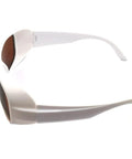Top Shelf Slick Laser Protective Glasses For YAG And KTP Q Switched Clinics With Tough As Nails OD5 Plus lens side view.