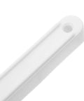 Close-up of Two Pack 180mm Side Mount Drawer Slides White Cabinet Glides With Rail Guide For Dresser And Furniture Replacement Set Easy Install No Jam Smooth Glides