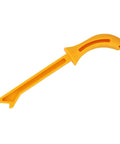 Kickass Table Saw Push Block To Keep Your Digits Safe On Router Tables And Jointers Crafted From Heavy Duty Abs With An Ergonomic Handle And High Visibility Yellow Build For Flawless Cuts, yellow push block 280mm long for woodworking.