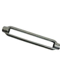 Top Shelf 316 Stainless Steel Turnbuckle Bodies, marine grade 3/8 inch rigging hardware, single unit for boats.