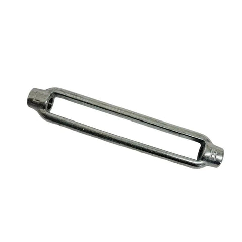 Top Shelf 316 Stainless Steel Turnbuckle Bodies, marine grade 3/8 inch rigging hardware, single unit for boats.