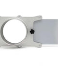 Front view of Big Horn 4-inch aluminum blast gate for vacuum/dust collector