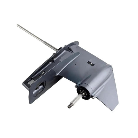 Direct Fit Lower Unit Assembly With L Shaft For 50 To 60 Hp 4 Stroke Outboard Boats showing professional installation angle.