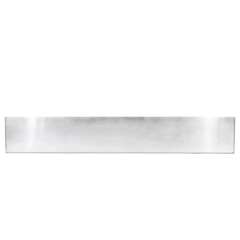 Oil Shelf Organizer For Garage And Enclosed Trailer, 12 Quart Bottle Holder Caddy, heavy duty silver rack, frontal view