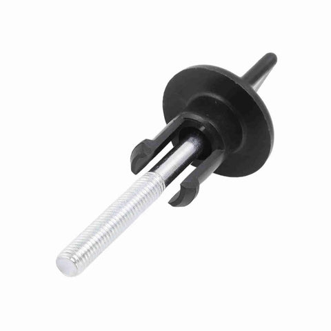 Universal Spare Tire Bolt And Wheel Clamp Kit For Cars And Trucks with threaded metal bolt and black wheel clamp