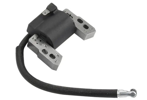 Premium Ignition Coil Replacement Part For 123K02 0336 E1 590454 802574 799381 DG1, shown with metal brackets and rubber cable