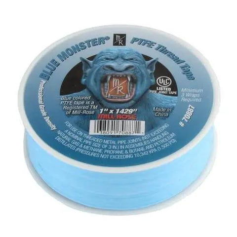 1 Inch PTFE Thread Seal Tape 4 Pack Thick Yet Flexible Blue Plumbers Tape For Leak Proof Pipe Fittings Easy To Apply High Quality Teflon Tape For Sealing Threads In Plumbing