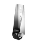Silent Ball Bearing Garden Gate Rollers With Anti Sag Bar And Scratch Resistant Base For Heavy Wood Doors Smooth Operator Design showing a single metal roller bracket with a black wheel.