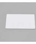 230 Piece White Blank PVC Inkjet Printable Cards Waterproof Plastic ID And Business Sheets on a gray background.