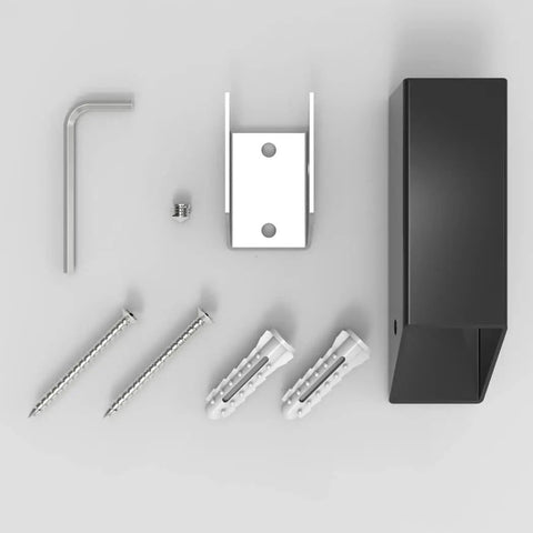 Dope Matte Black Towel Hooks Set 4 Heavy Duty Wall Mounted Stainless Steel 304 Robe Hooks Waterproof installation accessories