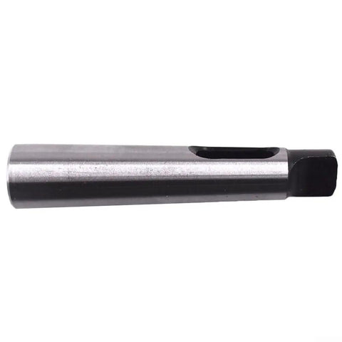 Morse Taper Adapter MT1 To MT2 Reducing Sleeve For Drill Bits And Milling Cutters High Precision 0.015mm Hardened 45 Carbon Steel Tool Holding With Drift Key For Industrial Use, MT1 to MT2 sleeve
