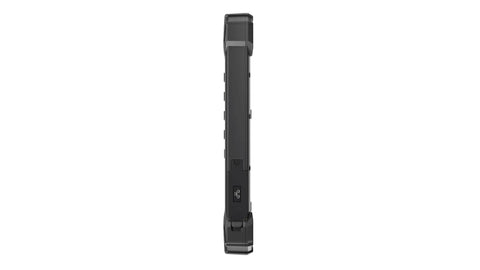Tough As Nails 10.1 Inch Rugged Windows Tablet With Intel N5100 Processor side view displaying durable design and connectors.