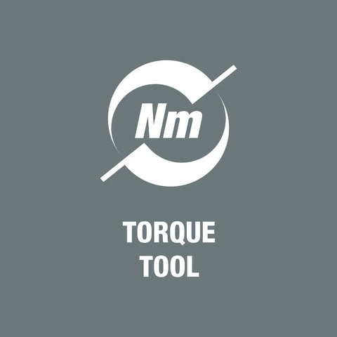 Click-Torque B2 Three-Eighths Inch Drive Torque Wrench With Reversible Ratchet, symbol showing torque tool functionality in Nm