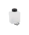 Gear Lube Bottle For MerCruiser Alpha And Bravo Sterndrives Replacement Reservoir in white plastic with black cap