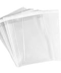 Ultra Clear 4-5/8 In By 5-3/4 In A2 Card Sleeves Resealable Cellophane Bags Self Adhesive Closure Fits A2 Envelopes Great For Photos Jewelry Candy Treats Cookies 200 Count displayed flat