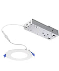 Philips 196173 - FD5R9ESCT1W LED Recessed Can Retrofit Kit with 5 6 Inch Recessed Housing showing the housing and trim detail.