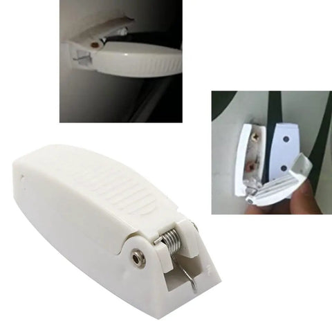 Beefy Heavy Duty RV Door Catch Kit For Trailers Boats And Campers, Push Open Ball Latch, Durable ABS, adhesive mount close-up
