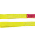 Yellow Eye To Eye Nylon Web Sling 1 Inch By 2 Feet 1-Ply Flat Eye Built Tough For Real World Lifting with Red Inspection Core