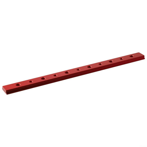 Red Aluminum T Track Slider Miter Jig for Table Saw and Woodworking Bench 23mm Width DIY Tool Type A No Thread 450mm