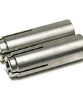 Drop In Stainless Steel Concrete And Stone Anchors With Setting Tool For One Quarter Inch Twenty Threads, Corrosion Resistant 304 Stainless