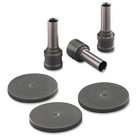 Replacement Punch Kit for Heavy Duty Two-Hole Punch 9/32-Inch, 100 Sheet Capacity, includes punch heads and discs, silver color