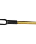 Top Shelf 13 Inch Flexible Fish Tape Leader For 1/8 Inch Steel Tapes with a black grip and rustproof spiral cover.