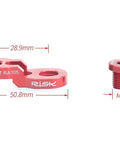 Beefed Up Rear Derailleur Hanger Extender For Mountain And Road Bikes With M10 Screw Ultralight Aluminum 7075 Red
