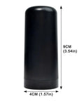 Low Profile GMRS NMO Antenna For UHF 462 467 MHz, Three Point Five Inch Ghost Antenna with dimensions, compact design
