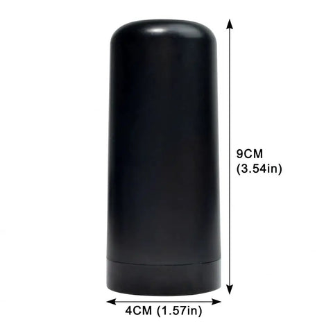 Low Profile GMRS NMO Antenna For UHF 462 467 MHz, Three Point Five Inch Ghost Antenna with dimensions, compact design