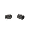 Stainless Steel Socket Set Screws 25-Piece Kit With 10-32 Thread One Quarter Inch Size Cup Point Allen Head Hex Includes Hex Key Wrench Rust-Resistant Durable Hardware For Machinery And Assembly Projects