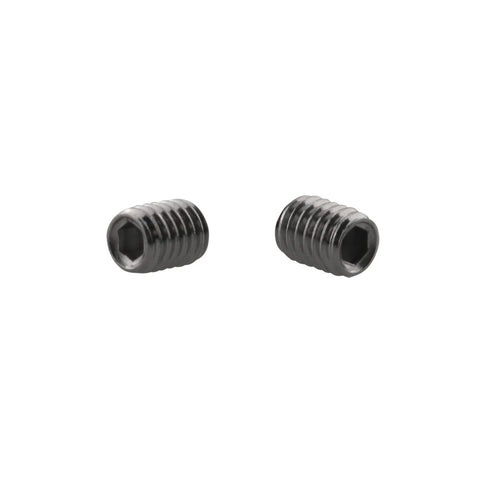 Stainless Steel Socket Set Screws 25-Piece Kit With 10-32 Thread One Quarter Inch Size Cup Point Allen Head Hex Includes Hex Key Wrench Rust-Resistant Durable Hardware For Machinery And Assembly Projects