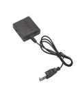 3.7V LiPo Battery Charger For RC Quadcopters 5 In 1 Portable Station with USB cable