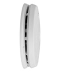 Battery Powered Photoelectric Smoke And Carbon Monoxide Detector With Voice And Location Alerts Slim Combo Alarm side view