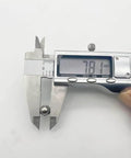 Caliper measuring a screw from 30 Pack M5 Action Camera Thumb Screws Caps, Stainless Steel End Tips, Durable Top Screw Caps for GoPro