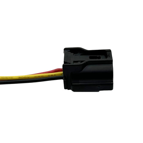 Toyota Camshaft Position Sensor Connector Pigtail Plug-and-Play 90980-12353 645-744, 3-pin sealed black connector with wires