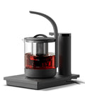 Premium 800Ml Electric Tea Maker Featuring Auto Water Pump And Secure Magnetic Lid, Smart Digital Temperature kettle with red tea.