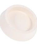Rubber Bath Tub Drain Stoppers 4pcs with Pull Ring for Basins, white rubber drain stopper, smooth surface design.