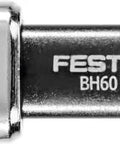 Centrotec BH 60 Impact Bit Holder With Magnetic Bit Retention Two And Three Eighths Inches Long Quick Change Adapter shown in side view.
