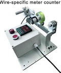 Top Tier Digital Wire Rope Counter With Measuring Wheel And Precision Encoder Featuring Clear LCD Screen for precise cable measurement.