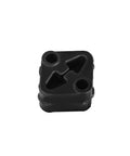 Upgrade Your Ride With These Heavy Duty Rear Exhaust Bracket Hanger Kits For 2019-2025 Ram 1500 Trucks Big Horn Laramie Rebel And Tron. rubber exhaust hanger, black, square, rear mount
