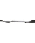 Side view of Three Pack OEM Gravely 04771200 52 Inch Zero Turn Mower Blades For IKON X XL And ZT X ZT XL Decks Fits 52 Inch Mowers