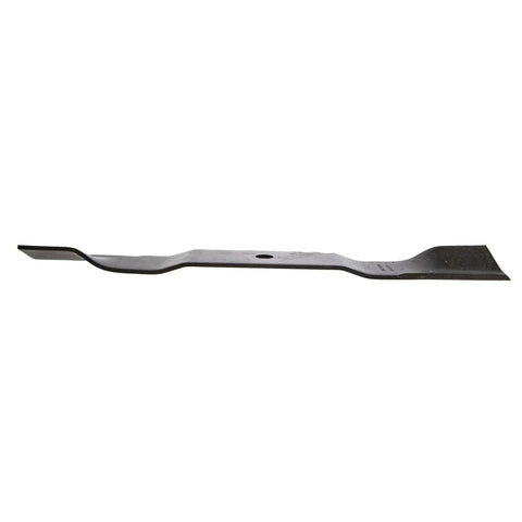 Side view of Three Pack OEM Gravely 04771200 52 Inch Zero Turn Mower Blades For IKON X XL And ZT X ZT XL Decks Fits 52 Inch Mowers