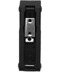 Front view of 3.8 Inch Over Center Door Latch Lock with Soft Rubber Coating Flexible Draw Latch SP20X for cabinets, toolboxes.