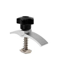 Two Pack Aluminum T Track Hold Down Clamps For CNC Routers And Milling, Upgraded Clamp Set For Woodworking And Metalworking
